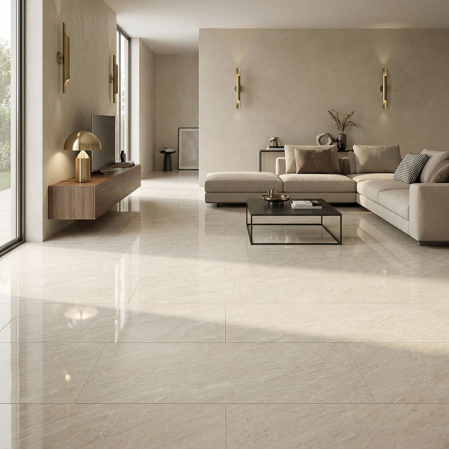 Floor tile for a Don Mills home
