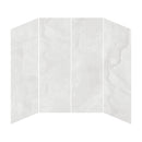 0.35"x32x96 Quebec Onyx Polished Porcelain Tub and Shower Panel (4 pcs per SET)