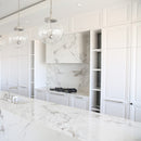 12mm 63x126 Statuario Silver Polished Porcelain Slab