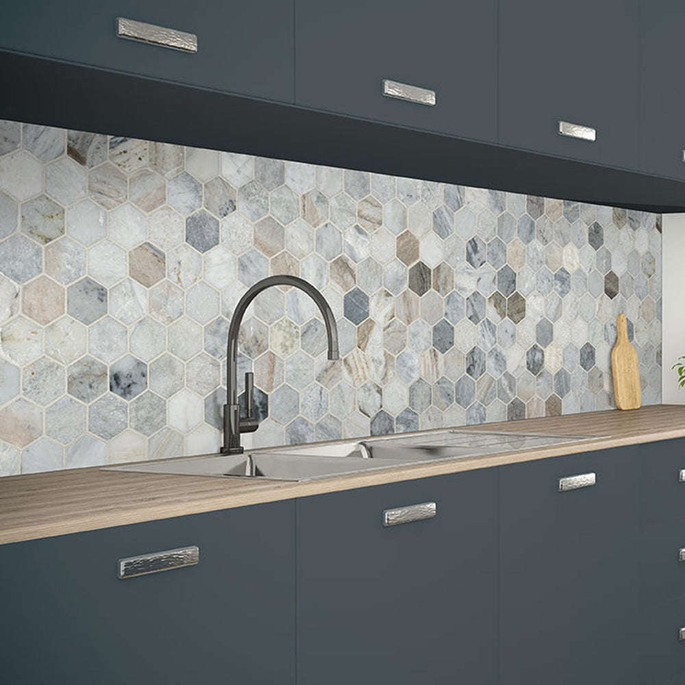 Mosaic tile in a Don Mills shower or backsplash