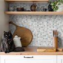 Azula Hexagon Polished Marble Mosaic