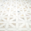 Angora Geometric Polished Marble Mosaic
