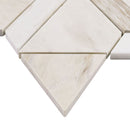 Angora Floralis Polished Marble Mosaic
