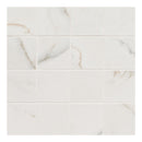 3x3 Kaya Calacatta Lucca Matte Porcelain Mosaic