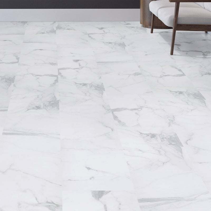 12x24 Trecento Calacatta Legend Luxury Vinyl Tile