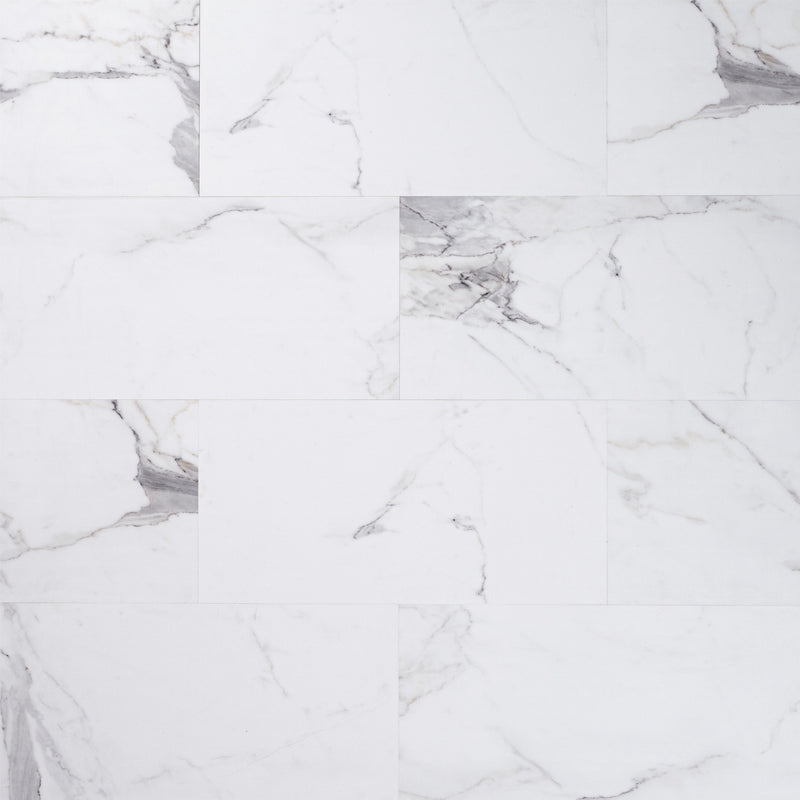 12x24 Trecento Calacatta Legend Luxury Vinyl Tile