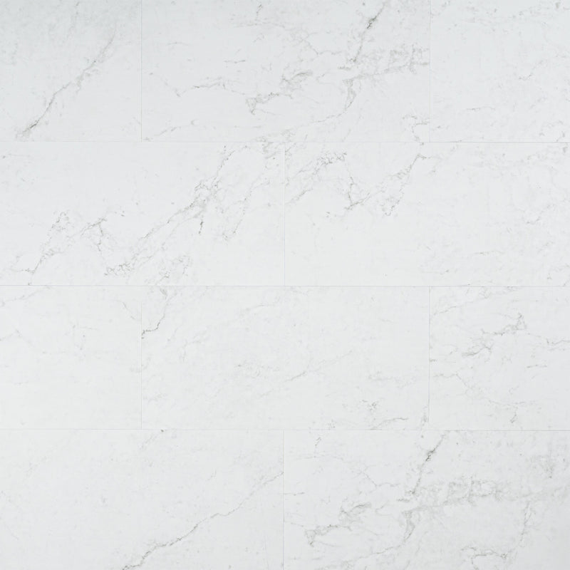 12x24 Trecento Carrara Avell Luxury Vinyl Tile