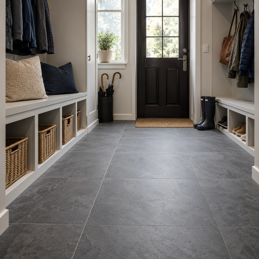 Entry tile for a Newmarket home