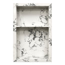 15x24 Shower Niche Panda Engineered Stone