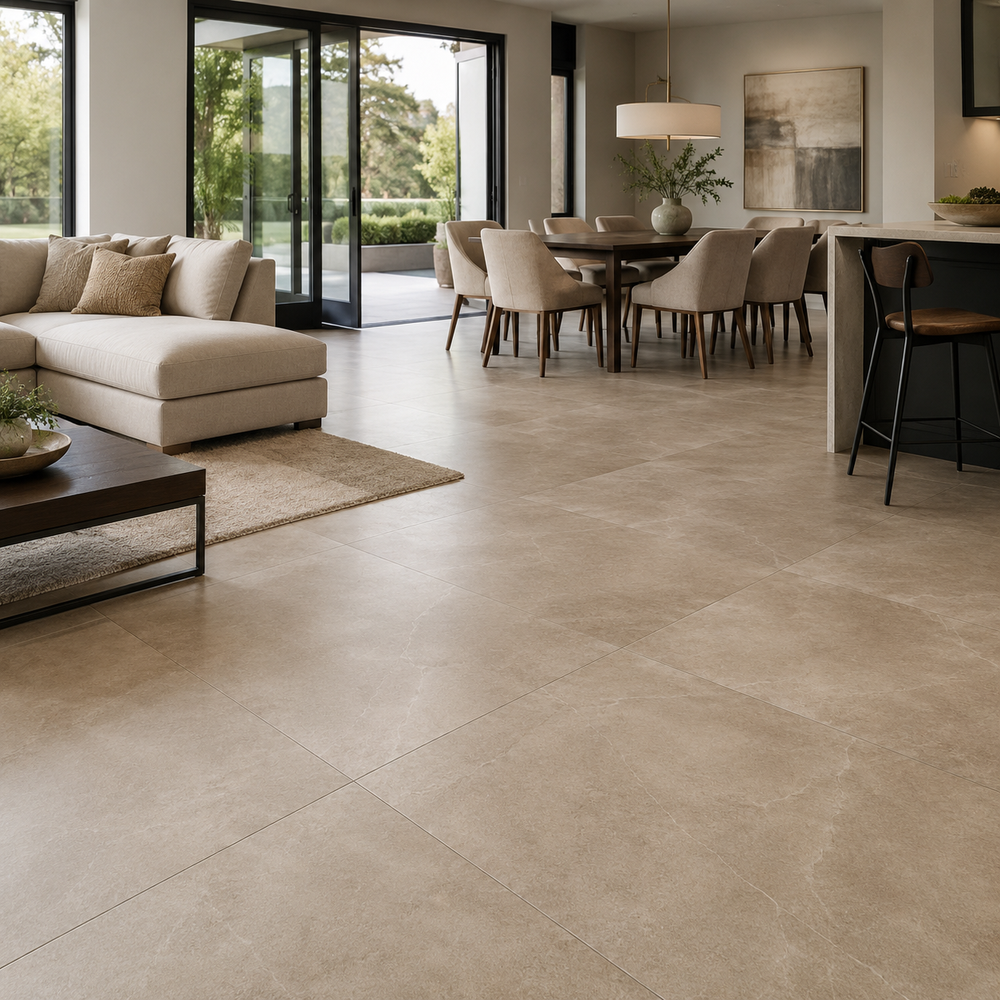 Porcelain tile for a Newmarket home renovation