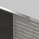 1/2"(12.5mm)x8' Mapei Proangle L Shaped Pearl Grey Textured Coated Aluminum Profile
