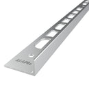 1/2"(12.5mm)x8'  Mapei Proangle Aluminum Regular L Shaped Silver Anodized Profile