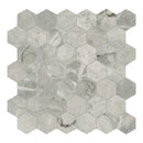 2" Majesto Atlantic Ocean Hexagon Honed Colorsync Porcelain Mosaic