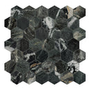 2" Majesto Verdi Alpi Hexagon Honed Colorsync Porcelain Mosaic