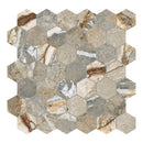 2" Majesto Foresta Hexagon Honed Colorsync Porcelain Mosaic