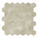 2" Lustra Onyx Hazel Hexagon Honed Colorsync Porcelain Mosaic