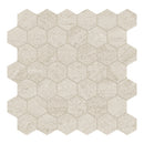 2" Lithoform Veincut Vista Hexagon Organic Matte Colorsync Porcelain Mosaic