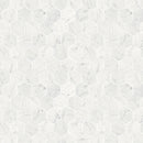 2X2 Hexagon Eternity White Polished Marble Mosaic