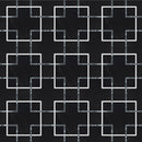 Celestia Puzzle Black Polished w/ Honed Accents Natural Stone Mosaic