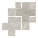 Celestia Puzzle Beige Honed Natural Stone Mosaic