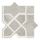 Celestia Cross Beige Honed Natural Stone Mosaic