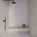 Celestia Star Wine Honed Natural Stone Mosaic