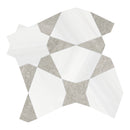 Celestia Star Grey Honed Natural Stone Mosaic