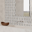 Celestia Arch Cloud Polished w/ Honed Accents Natural Stone Mosaic