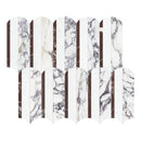 Celestia Aqua Grey Honed w/ Polished Accents Natural Stone Mosaic