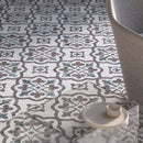 Celestia Flower Burgundy Honed Natural Stone Mosaic