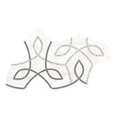 Celestia Vino Cloud Honed w/ Polished Accents Natural Stone Mosaic