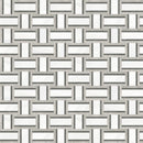 Celestia Tweed Cloud Honed w/ Polished Accents Natural Stone Mosaic