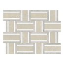 Celestia Tweed Beige Honed Natural Stone Mosaic