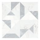 Celestia Ice Tria Honed Natural Stone Mosaic