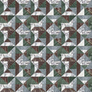 Celestia Breeze Tria Honed + Polished Blend Natural Stone Mosaic