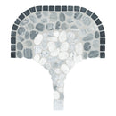 Cabana Galaxy Flow Pebble Tumbled Marble Mosaic