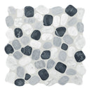 Cabana Galaxy Blend Pebble Tumbled Marble Mosaic
