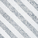 Cabana River Axis Pebble Tumbled Marble Mosaic