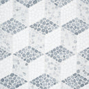Cabana River Node Pebble Tumbled Marble Mosaic