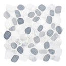 Cabana River Blend Pebble Tumbled Marble Mosaic