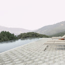 Cabana Horizon Flow Pebble Tumbled Marble Mosaic