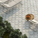 Cabana Horizon Flow Pebble Tumbled Marble Mosaic