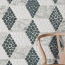 Cabana Jade Node Pebble Tumbled Marble Mosaic