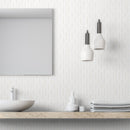 2x2 3D Artistic Dolomite Marble 1st Grade Polished Mosaic Final Sale