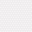 2x2 Solid Super White Hexagon Matte Porcelain Mosaic