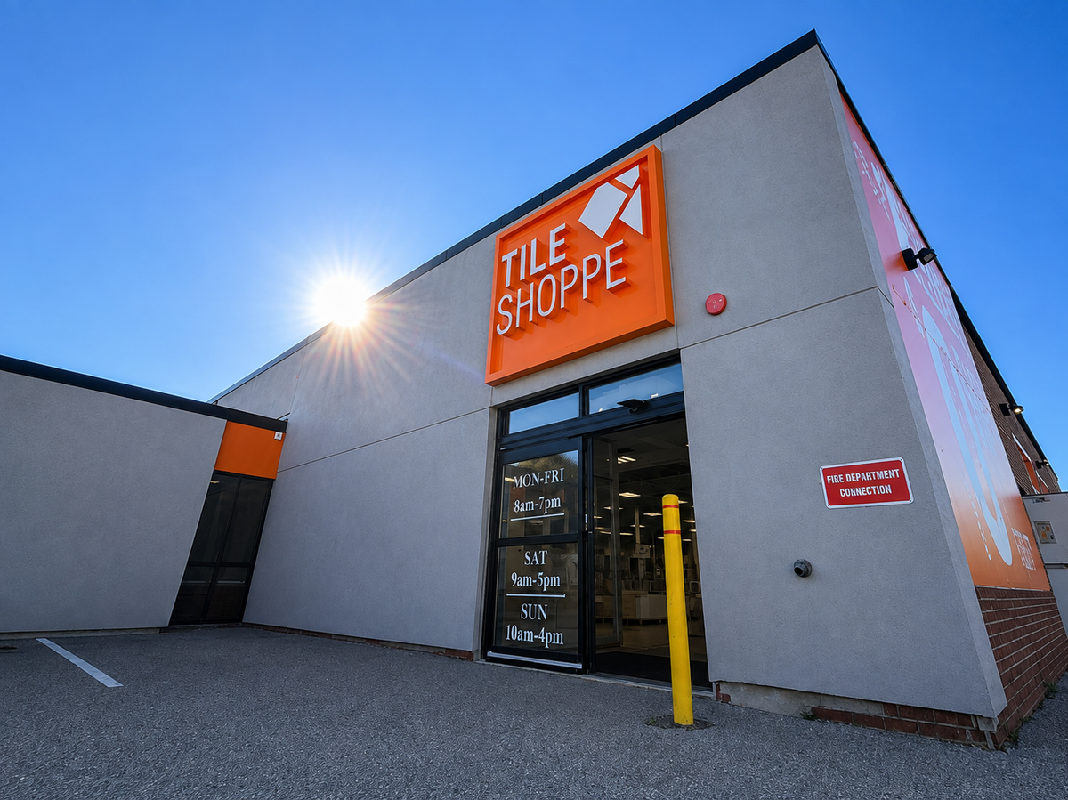 Tile Shoppe Scarborough showroom for Stouffville customers