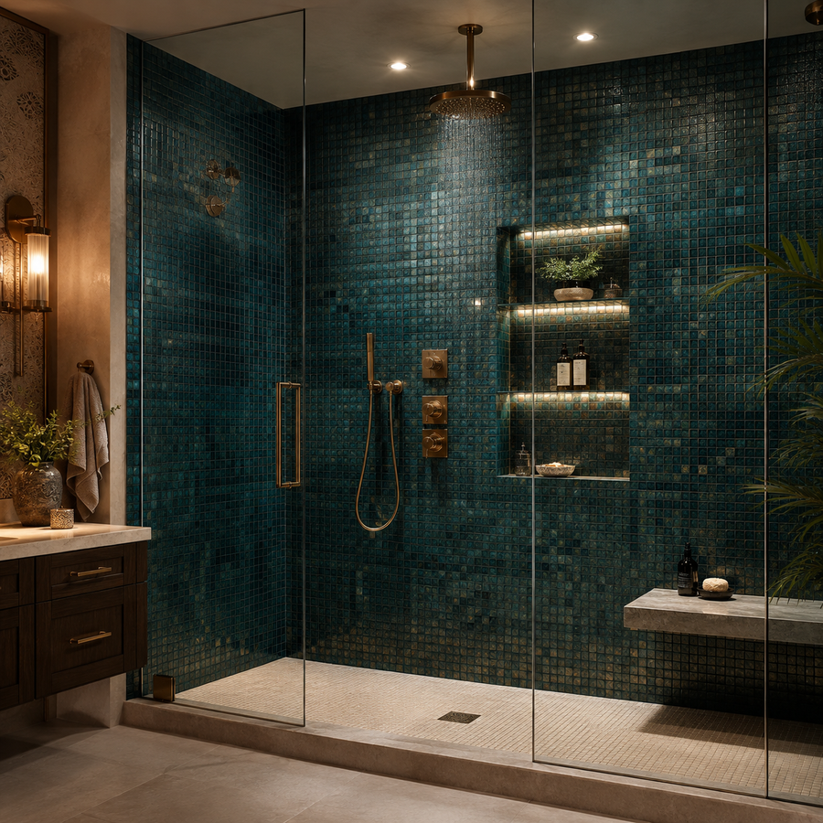 Shower tile for a Whitby bathroom