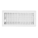 4"x10" Louvered Ceiling Register All steel