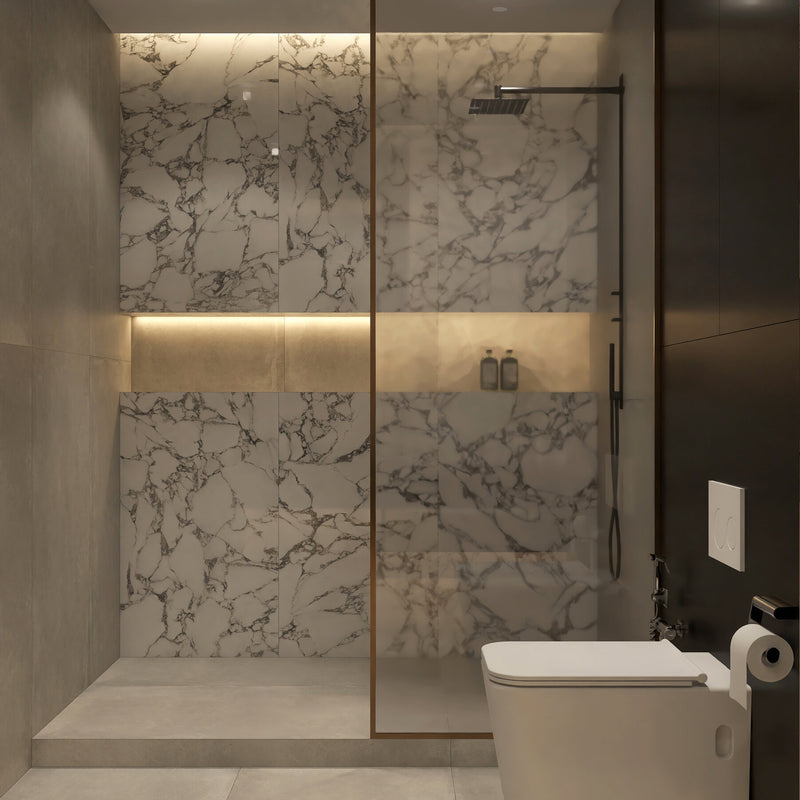 24x48 Gaogeli Grey Porcelain Polished Tile