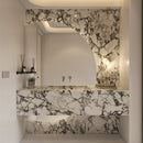 24x48 Gaogeli Dark Grey Porcelain Polished Tile